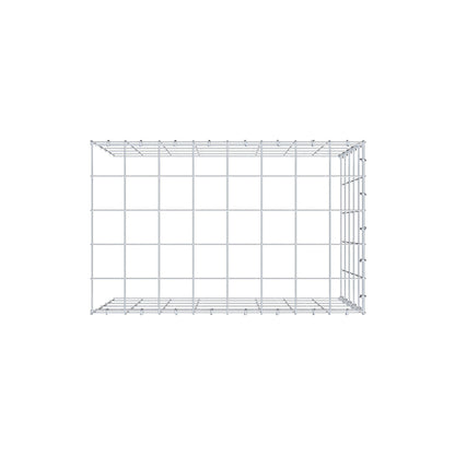 Gabião Tipo 4 80 cm x 50 cm x 50 cm (C x A x P), malhagem 10 cm x 10 cm, anel C