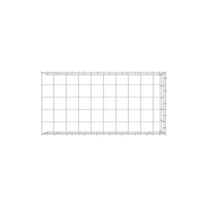 Fourche rapportée type 4 100 cm x 30 cm x 50 cm (L x H x P), mailles 10 cm x 10 cm, anneau C