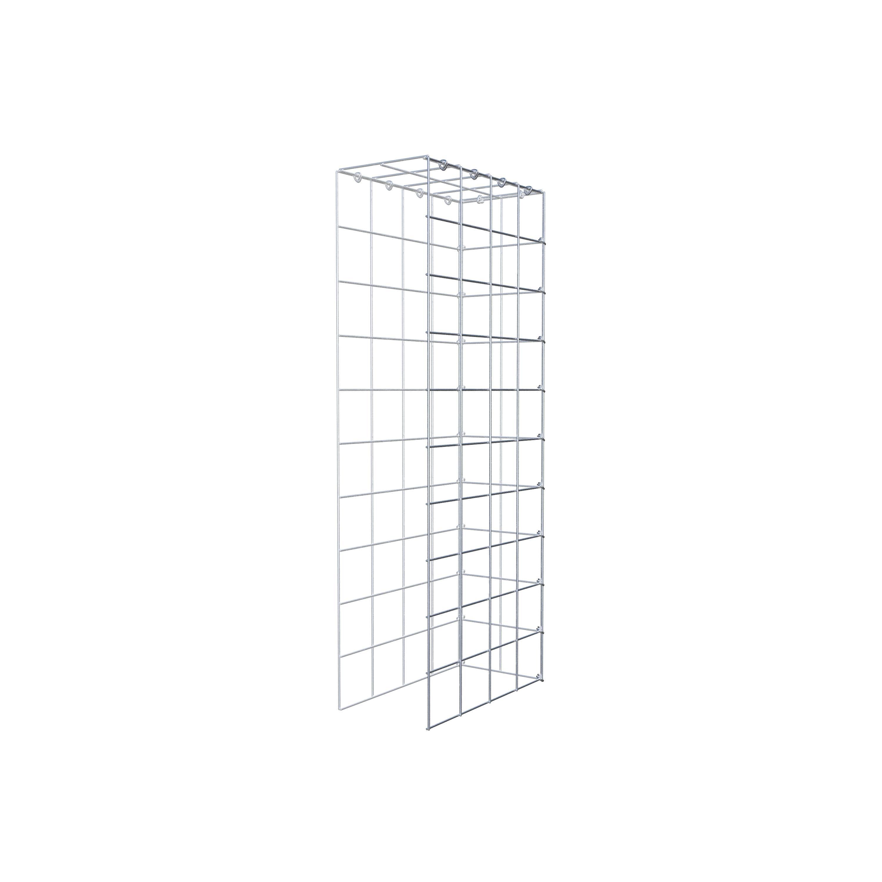 Pile aggiuntivo tipo 4 100 cm x 40 cm x 20 cm (L x H x P), maglia 10 cm x 10 cm, anello a C