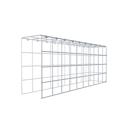 Gabião Tipo 4 100 cm x 40 cm x 20 cm (C x A x P), malhagem 10 cm x 10 cm, anel C