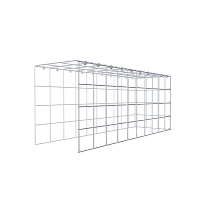 Fourche rapportée type 4 100 cm x 40 cm x 30 cm (L x H x P), mailles 10 cm x 10 cm, anneau C