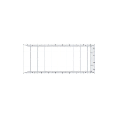 Monteret gabion type 4 100 cm x 40 cm x 40 cm (L x H x D), maskestørrelse 10 cm x 10 cm, C-ring