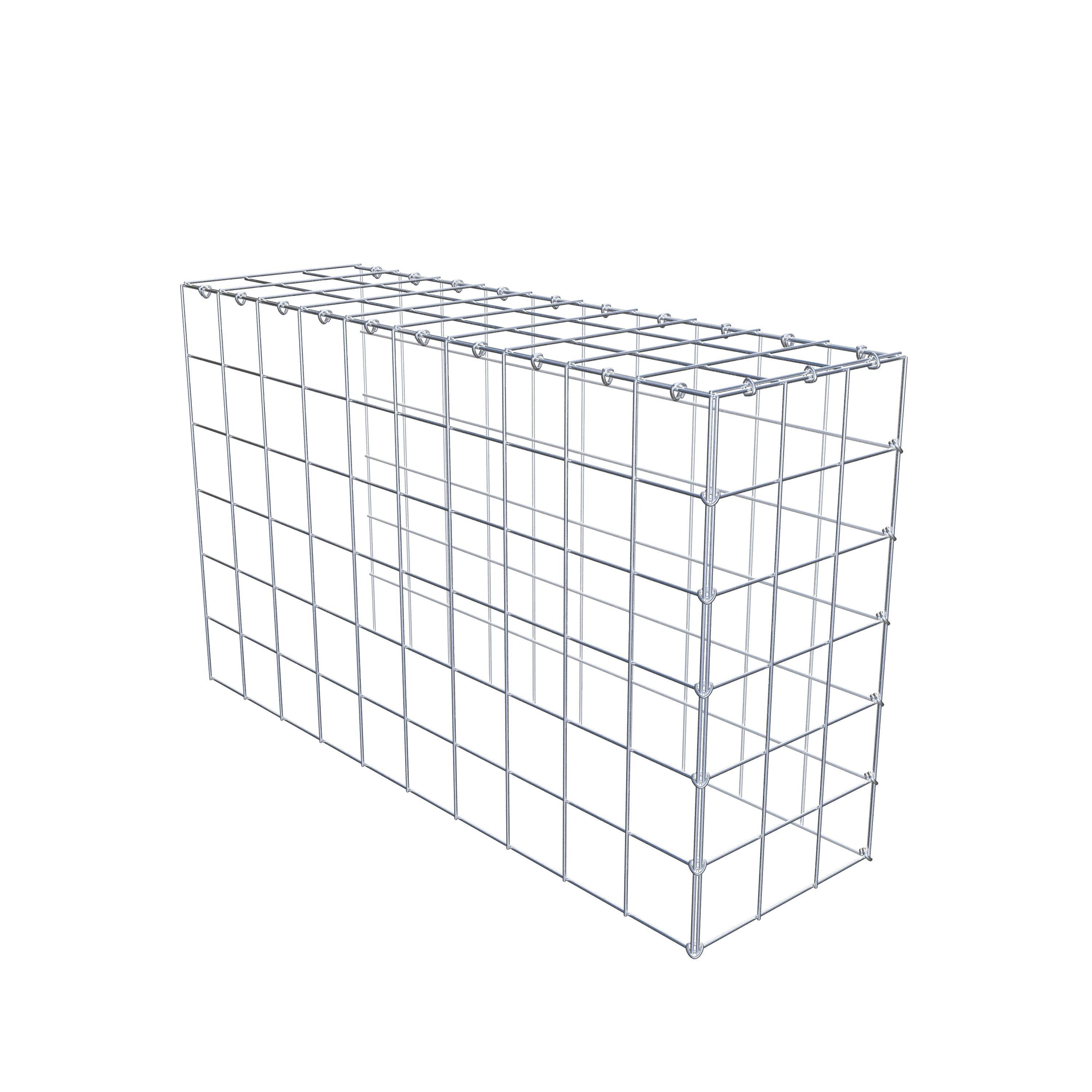 Add-on schanskorf type 4 100 cm x 60 cm x 30 cm (L x H x D), maaswijdte 10 cm x 10 cm, C-ring