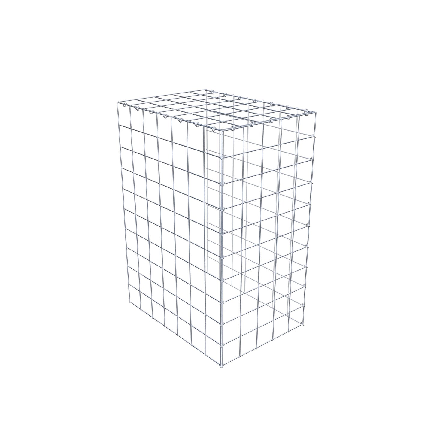 Fourche rapportée type 4 100 cm x 70 cm x 50 cm (L x H x P), mailles 10 cm x 10 cm, anneau C