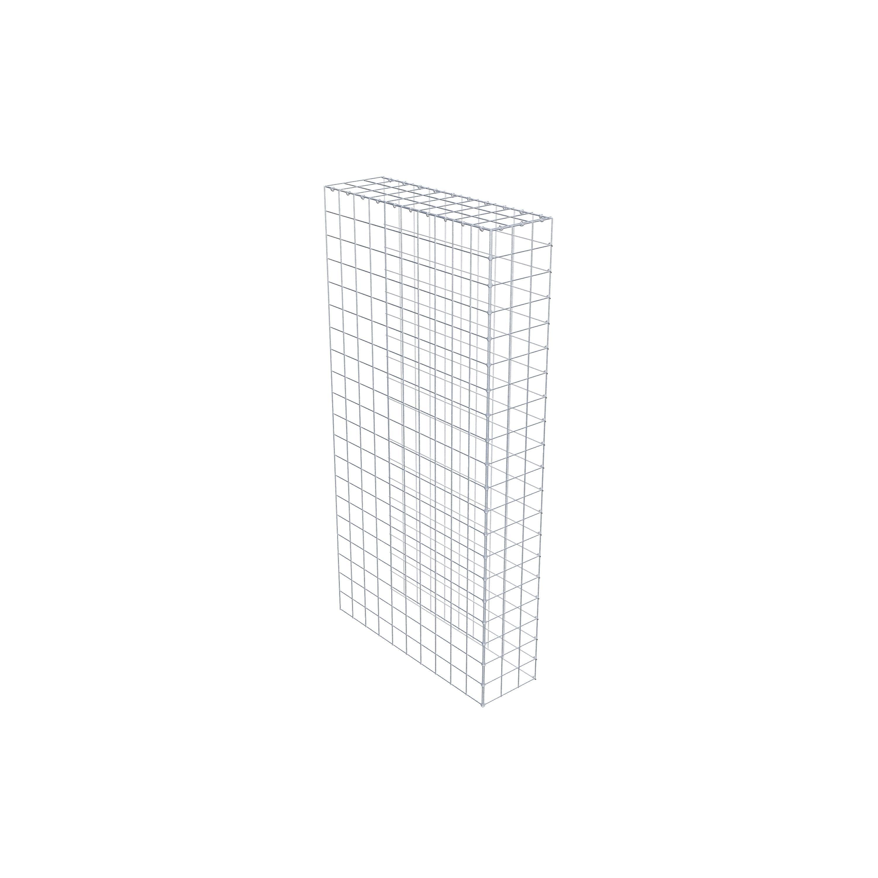 Mounted gabion type 4 200 cm x 100 cm x 30 cm (L x H x D), mesh size 10 cm x 10 cm, C-ring