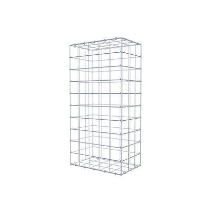Gabion 100 cm x 30 cm x 50 cm (L x H x D), maskestørrelse 10 cm x 10 cm, C-ring