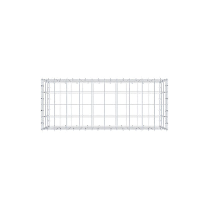 Gabione 100 cm x 40 cm x 40 cm (L x H x T), Maschenweite 10 cm x 10 cm, C-Ring
