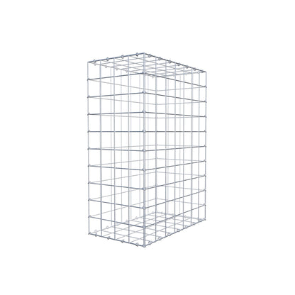 Gabion 100 cm x 70 cm x 40 cm (L x H x D), maskestørrelse 10 cm x 10 cm, C-ring