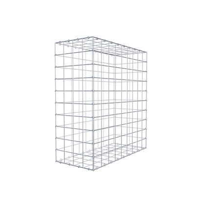 Gabion 100 cm x 90 cm x 40 cm (L x H x P), mailles 10 cm x 10 cm, anneau en C