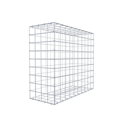 Gabion 100 cm x 90 cm x 40 cm (L x H x P), mailles 10 cm x 10 cm, anneau en C