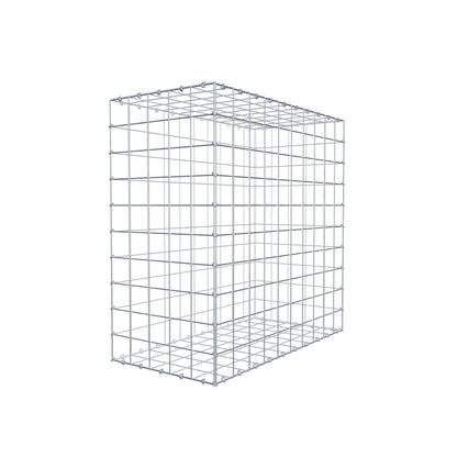 Gabion 100 cm x 100 cm x 50 cm (L x H x P), mailles 10 cm x 10 cm, anneau en C