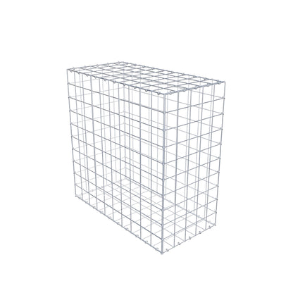 Gabion 100 cm x 100 cm x 50 cm (L x H x P), mailles 10 cm x 10 cm, anneau en C