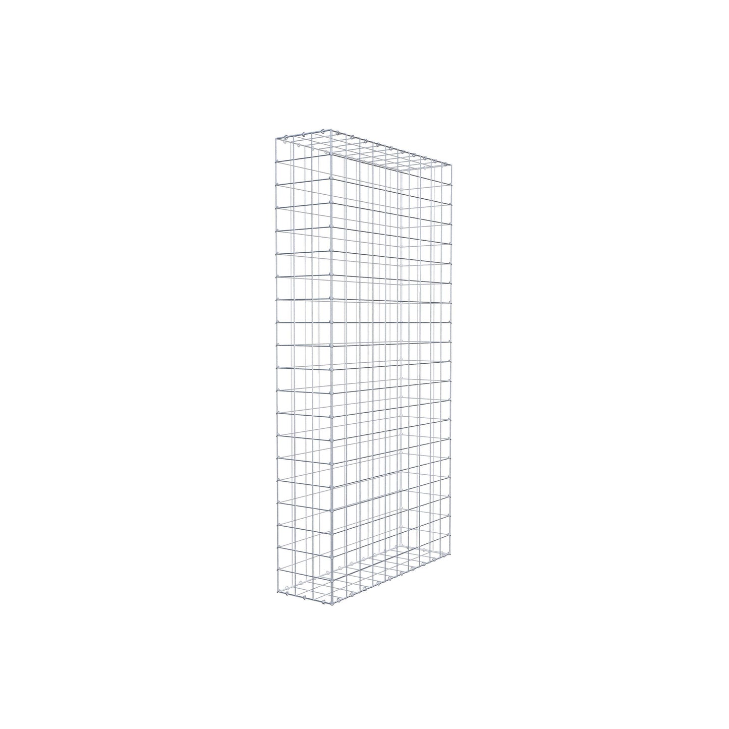 Gabion 200 cm x 100 cm x 30 cm (L x H x P), mailles 10 cm x 10 cm, anneau en C