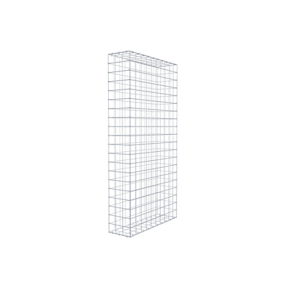 Gabion 200 cm x 100 cm x 30 cm (L x H x P), mailles 10 cm x 10 cm, anneau en C