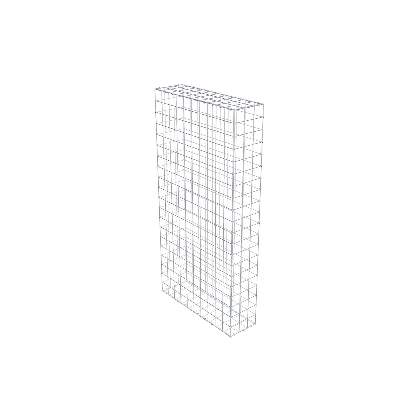 Gabion 200 cm x 100 cm x 30 cm (L x H x P), mailles 10 cm x 10 cm, anneau en C