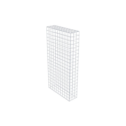 Gabion 200 cm x 100 cm x 30 cm (L x H x P), mailles 10 cm x 10 cm, anneau en C