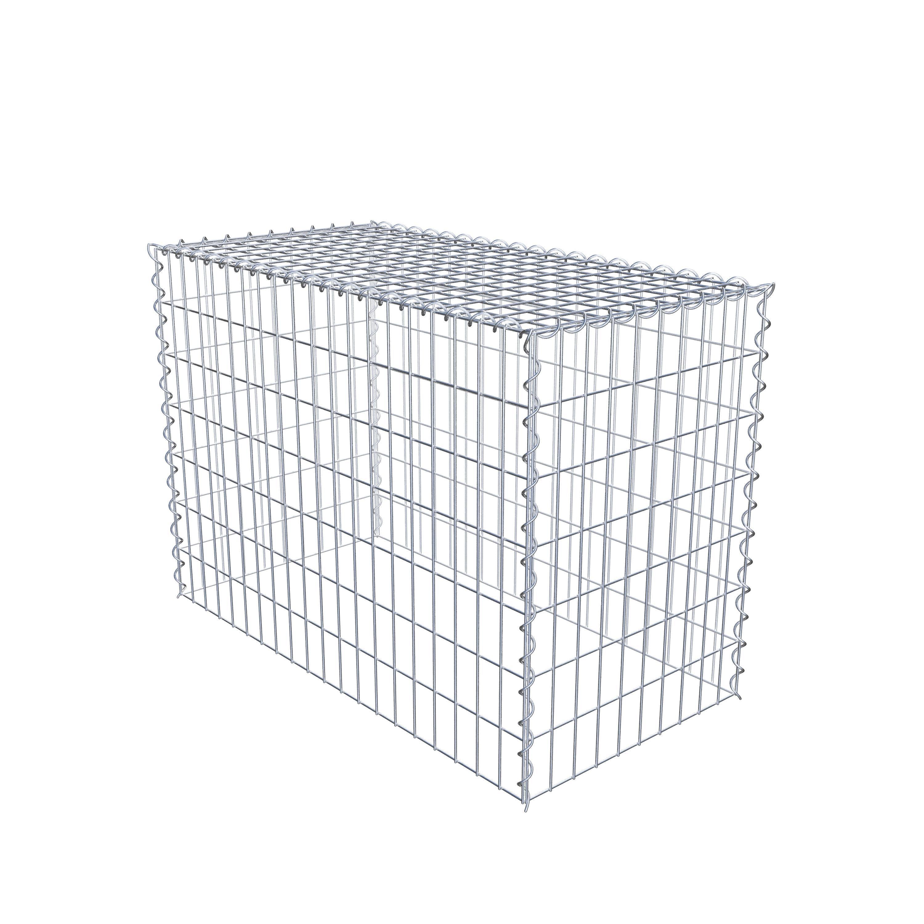 Gabion rapporté type 3 100 cm x 70 cm x 50 cm (L x H x P), mailles 5 cm x 10 cm, spirale