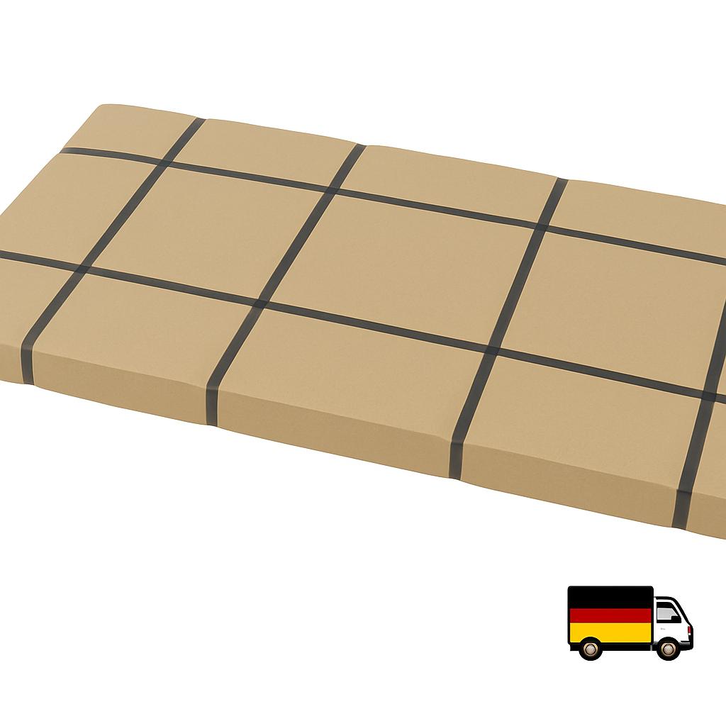 Raised bed round, outer diameter 232 cm, height 80 cm, mesh size 5 x 5 cm, wall thickness 15 cm