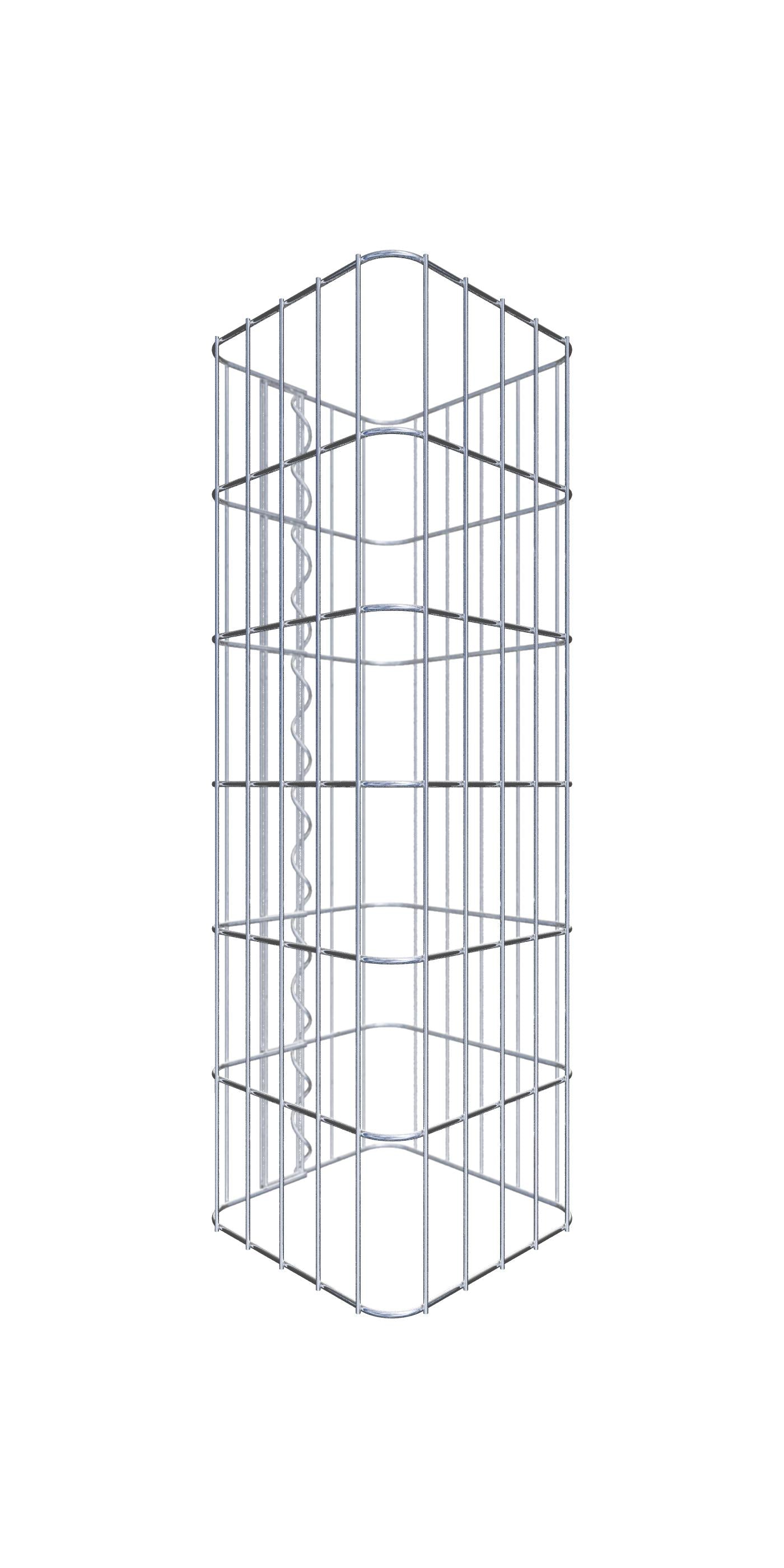 Gabione Saeule eckig 05x10 27x27 060