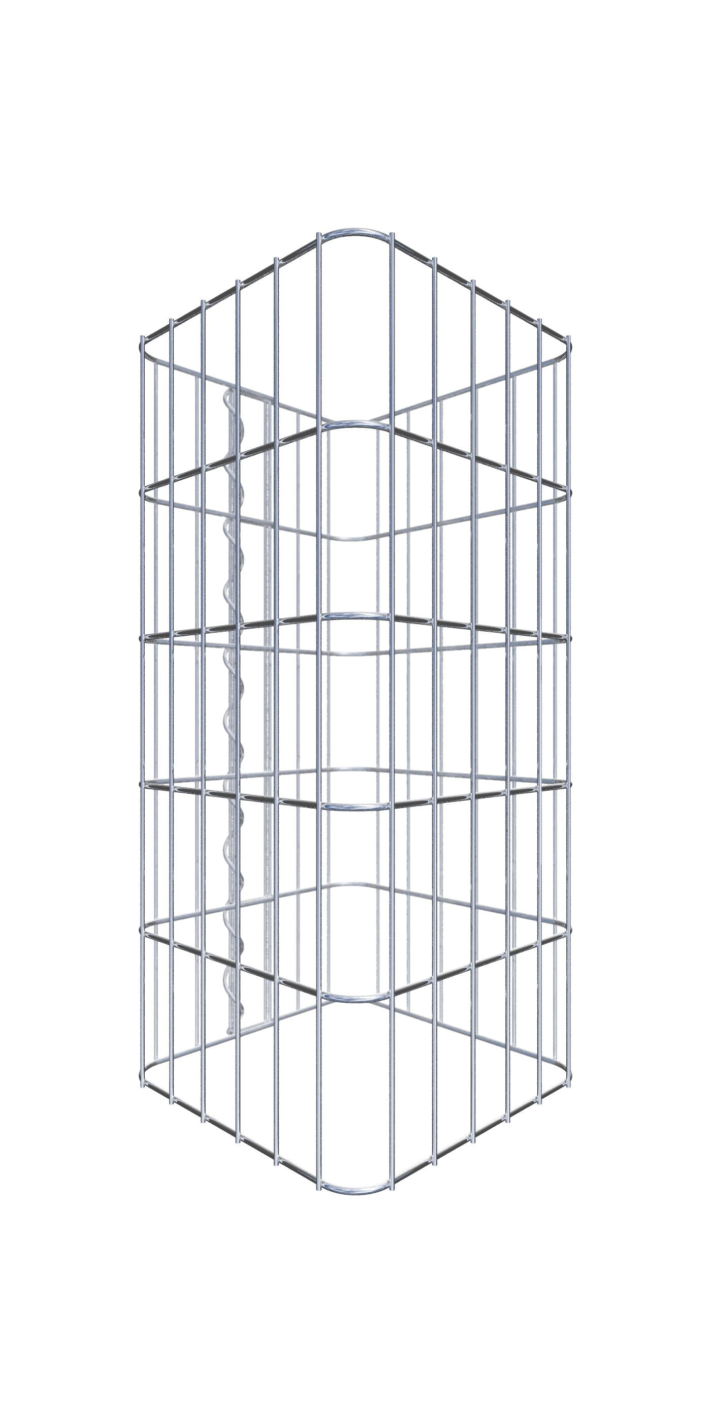 Gabione Saeule eckig 05x10 32x32 050