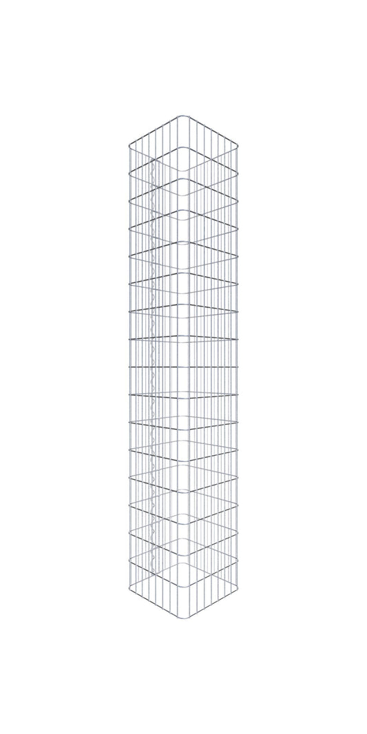 Gabione Saeule eckig 05x10 42x42 160