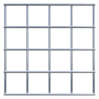 Treliça decorativa / treliça (incl. material de montagem) tamanho da malha 5 x 5 cm