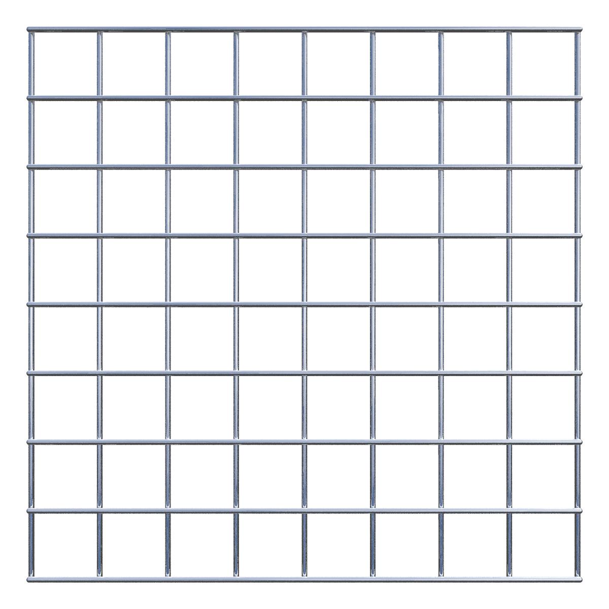 Treliça decorativa / treliça (incl. material de montagem) tamanho da malha 5 x 5 cm