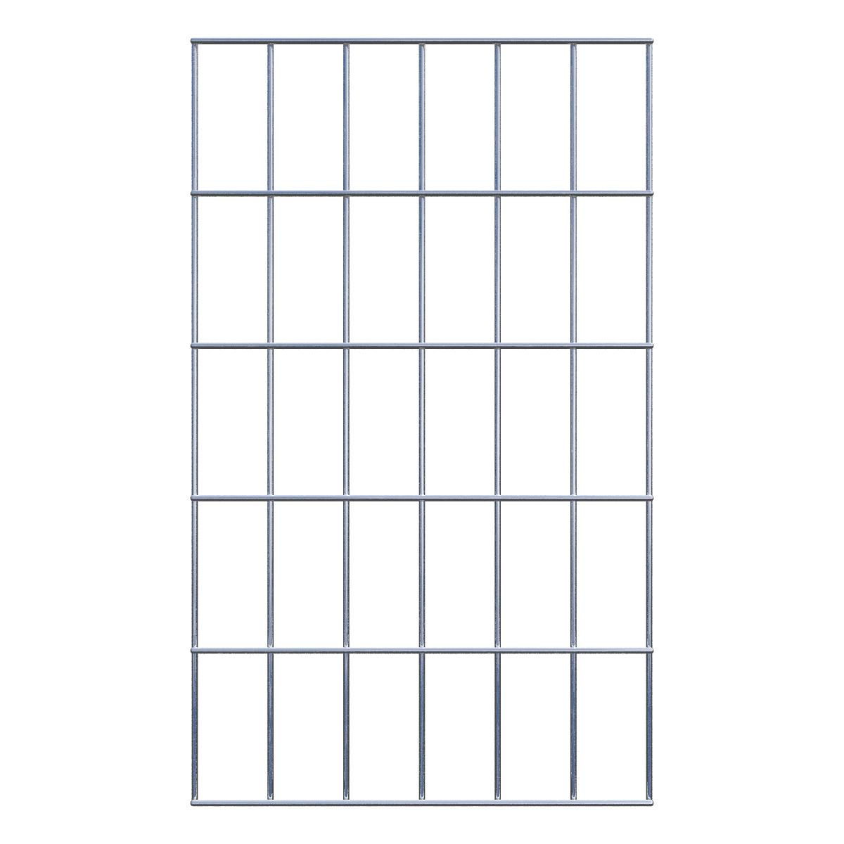 Treliça decorativa / treliça (incl. material de montagem) tamanho da malha 5 x 10 cm