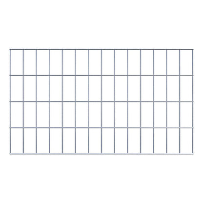 Treliça decorativa / treliça (incl. material de montagem) tamanho da malha 5 x 10 cm