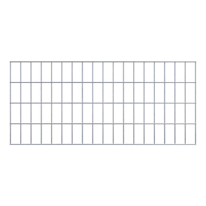 Treliça decorativa / treliça (incl. material de montagem) tamanho da malha 5 x 10 cm