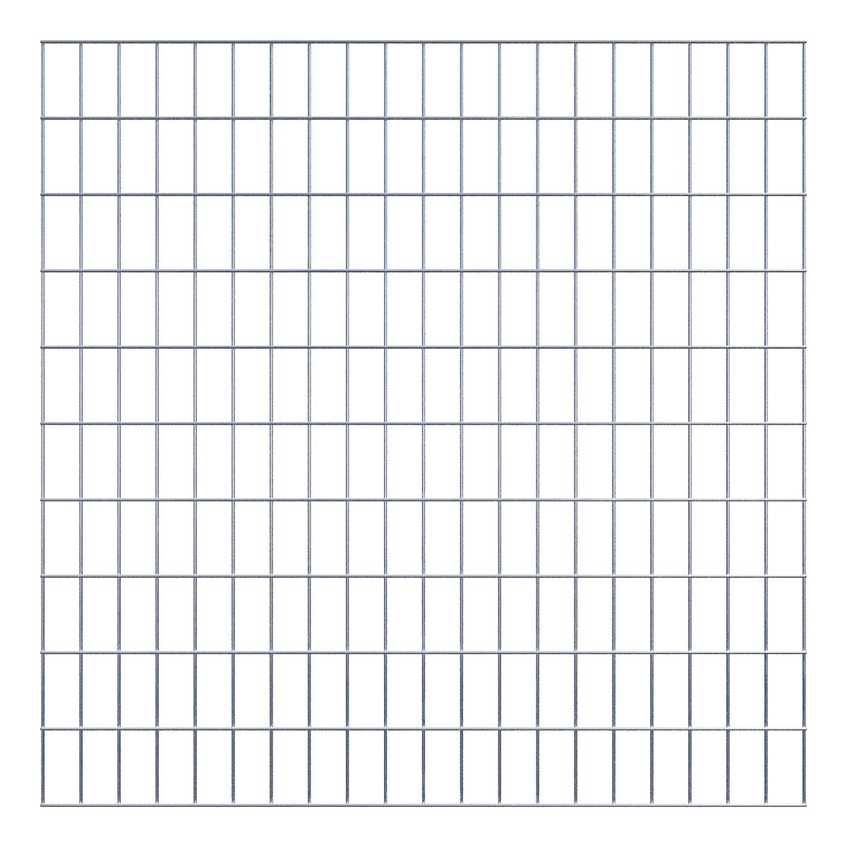 Treliça decorativa / treliça (incl. material de montagem) tamanho da malha 5 x 10 cm