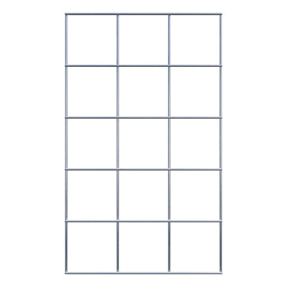 Treliça decorativa / treliça (incl. material de montagem) tamanho da malha 10 x 10 cm