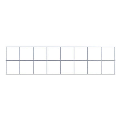 Treliça decorativa / treliça (incl. material de montagem) tamanho da malha 10 x 10 cm