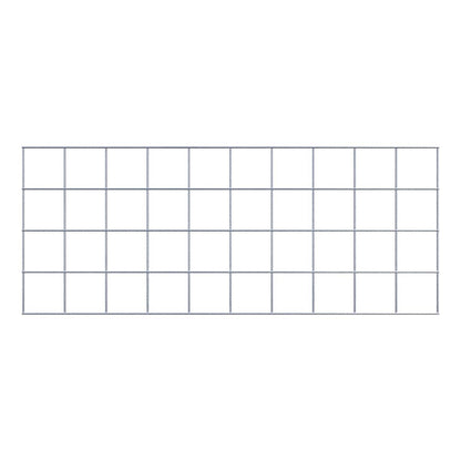 Treliça decorativa / treliça (incl. material de montagem) tamanho da malha 10 x 10 cm