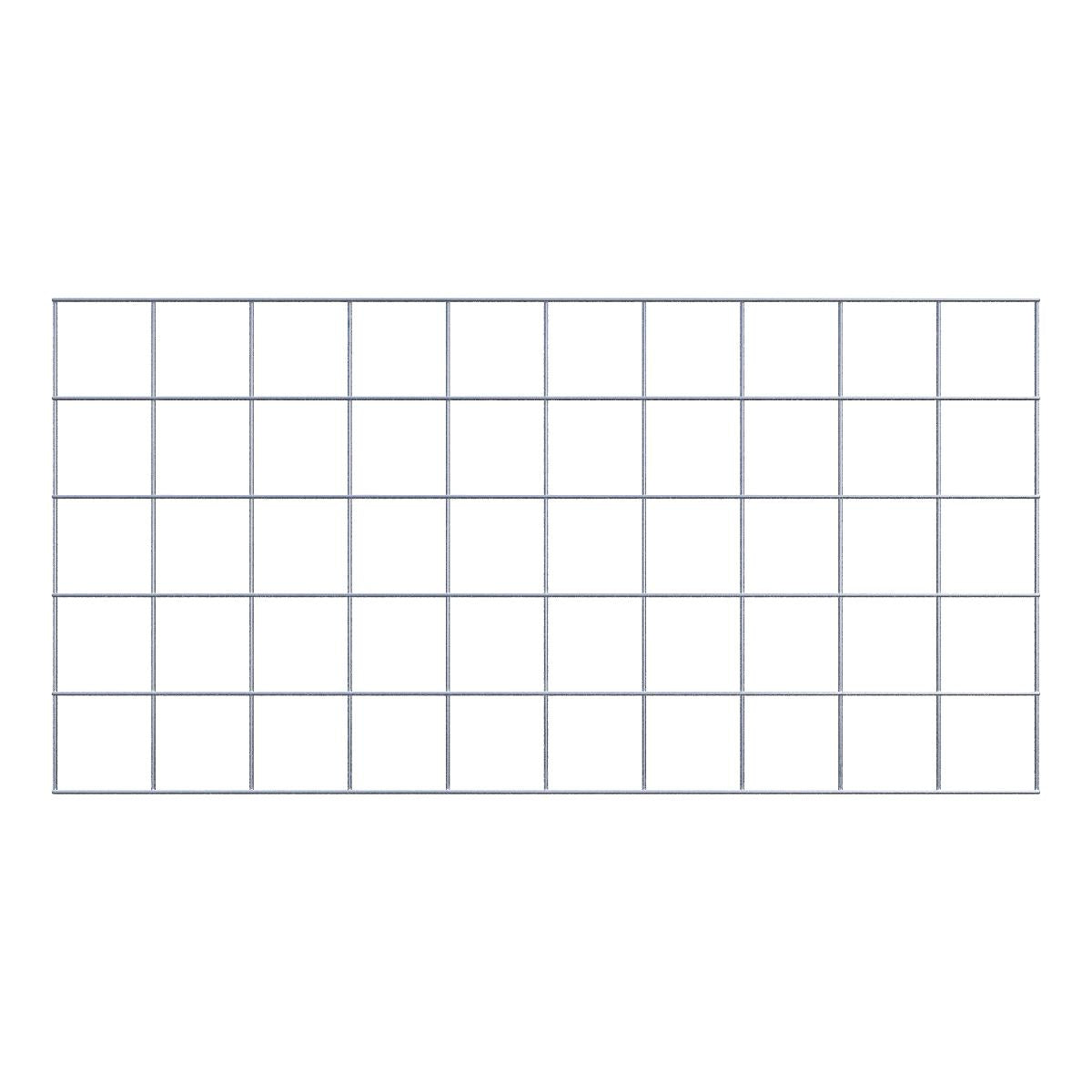 Treliça decorativa / treliça (incl. material de montagem) tamanho da malha 10 x 10 cm