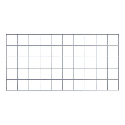 Treliça decorativa / treliça (incl. material de montagem) tamanho da malha 10 x 10 cm