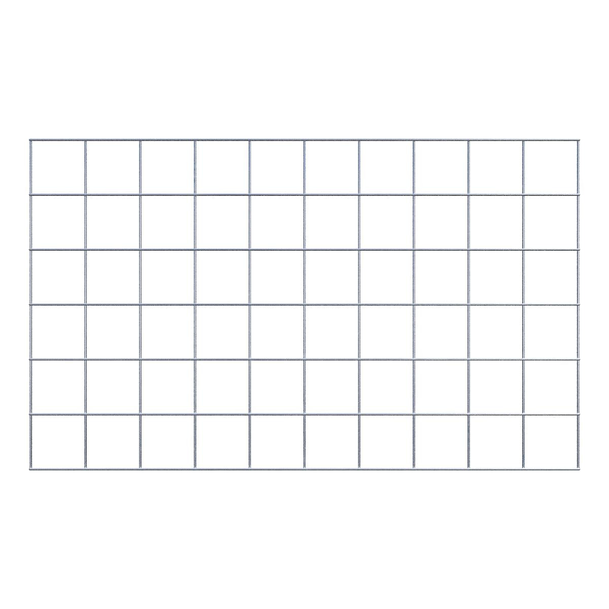 Treliça decorativa / treliça (incl. material de montagem) tamanho da malha 10 x 10 cm