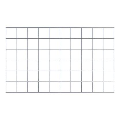 Treliça decorativa / treliça (incl. material de montagem) tamanho da malha 10 x 10 cm