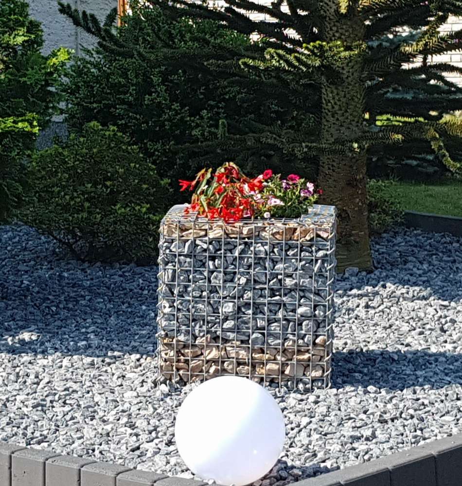 Gabion raised bed made to measure - mesh size 5x5cm