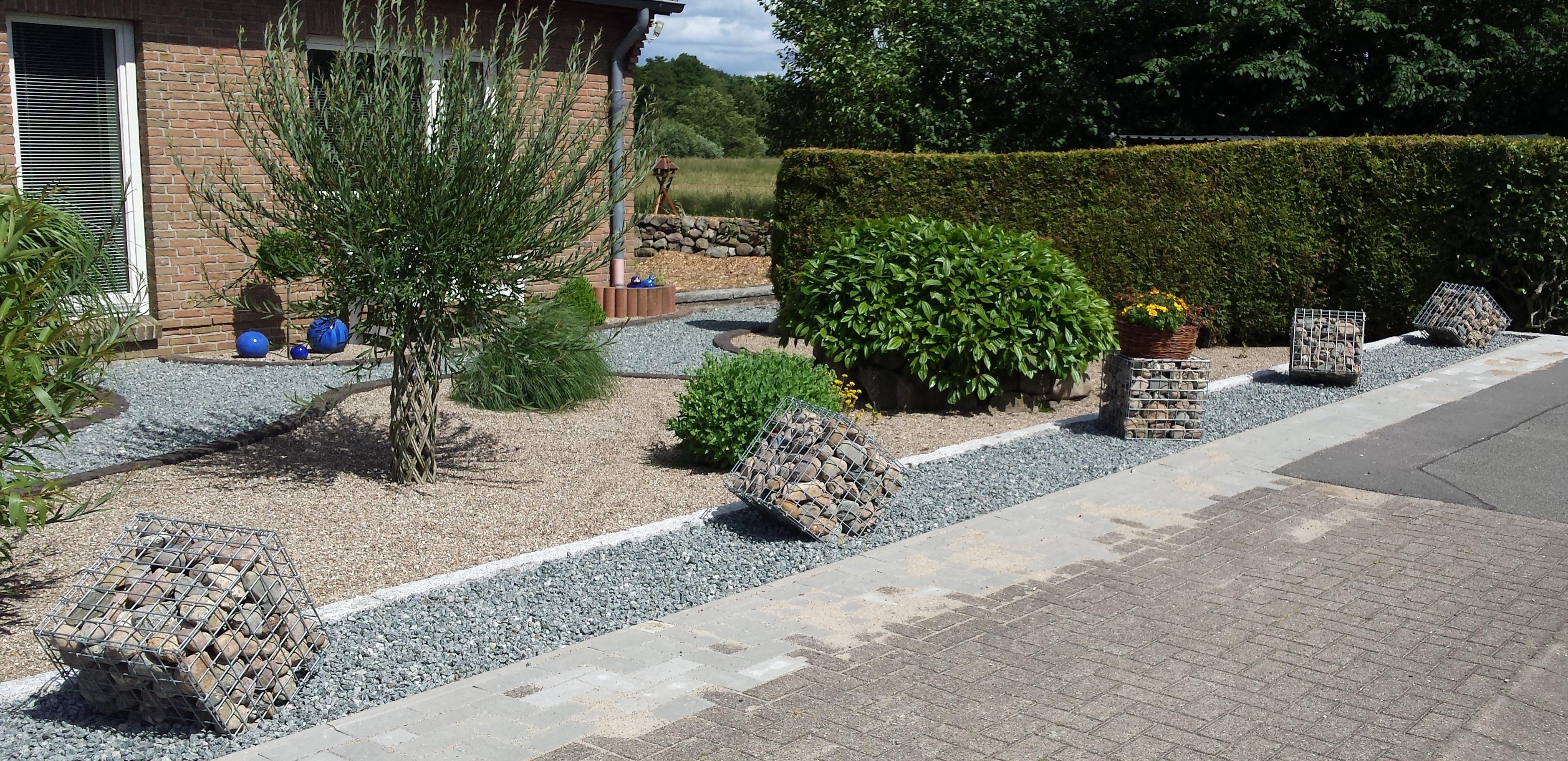 Gabion 40 cm x 40 cm x 40 cm (L x H x D), maskstorlek 5 cm x 5 cm, C-ring