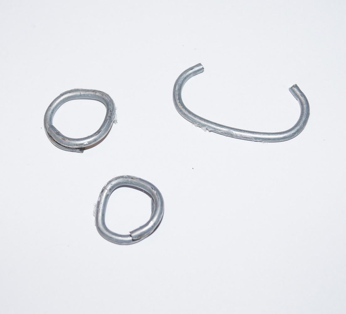 Schanskorf 100 cm x 100 cm x 20 cm (L x H x D), maaswijdte 10 cm x 10 cm, C-ring