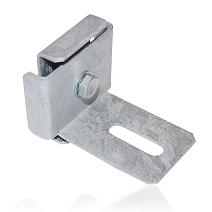 Klemme med hegnsholder Netbredde 5 cm x 5 cm, galvaniseret