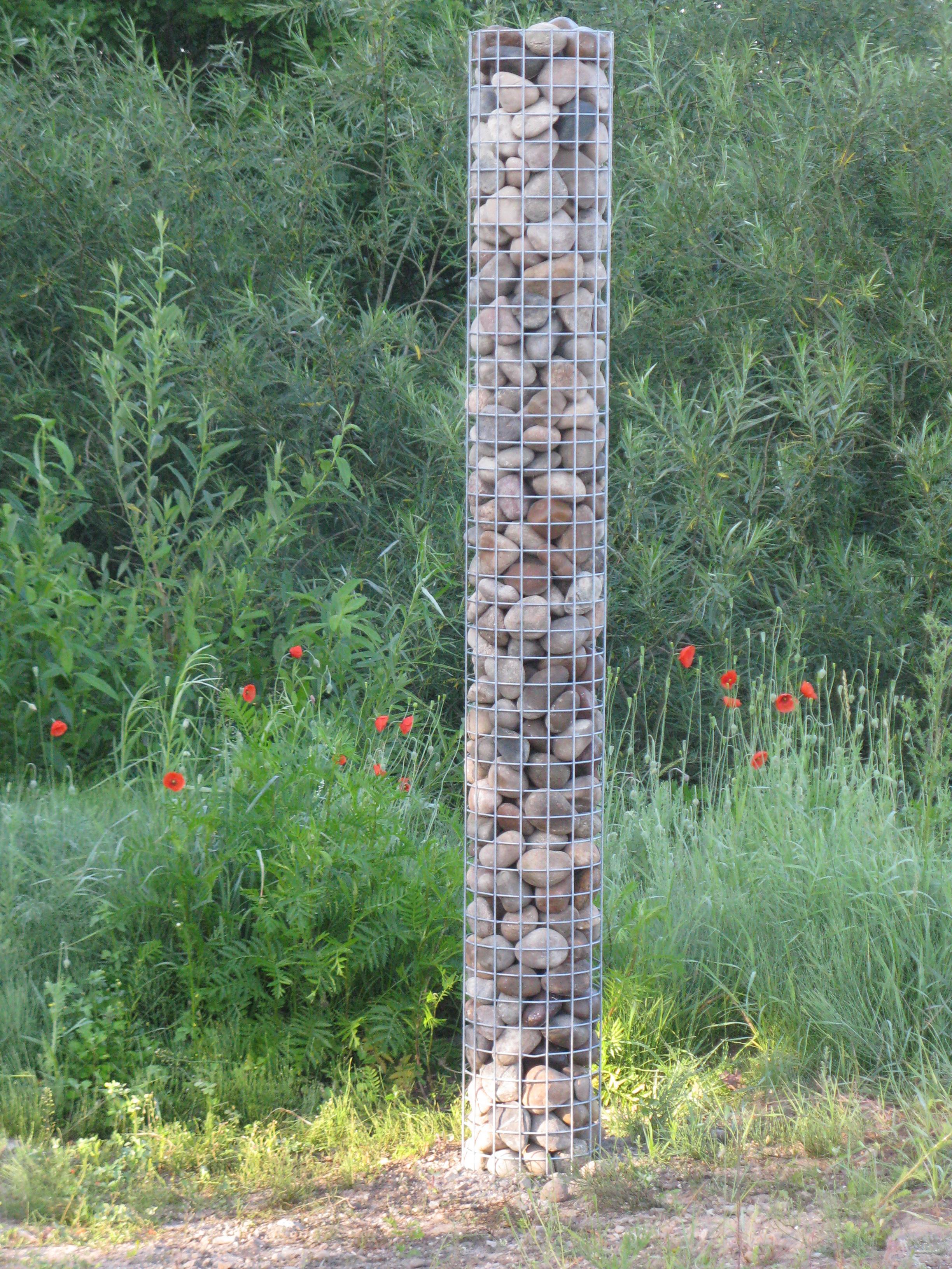 Colonne de gabion diamètre 27 cm MW 5 x 5 cm rond