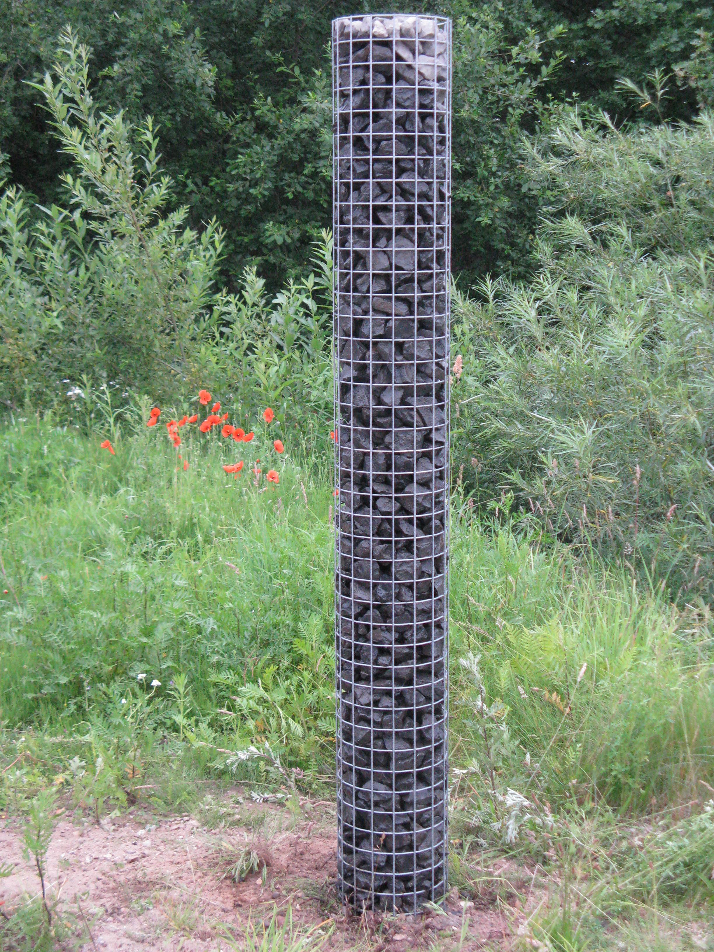 Colonne de gabion diamètre 27 cm MW 5 x 5 cm rond