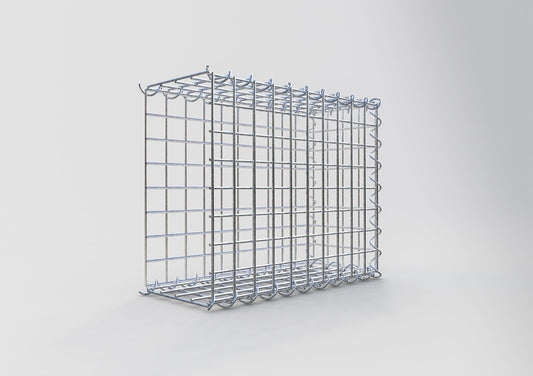 Gavión complementario tipo 2 50 cm x 40 cm x 20 cm (L x A x P), malla 5 cm x 5 cm, espiral