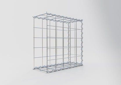 Anbaugabione Typ 2 50 cm x 50 cm x 20 cm (L x H x T), Maschenweite 10 cm x 10 cm, Spirale