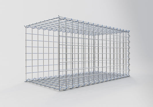 Gavión complementario tipo 2 80 cm x 40 cm x 40 cm (L x A x P), malla 5 cm x 5 cm, espiral