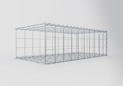 Gabião tipo 2 100 cm x 30 cm x 50 cm (C x A x P), malhagem 10 cm x 10 cm, espiral