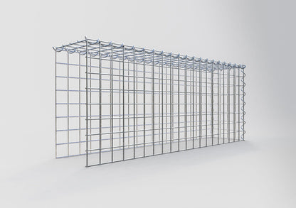 Gabião Tipo 4 100 cm x 40 cm x 20 cm (C x A x P), malhagem 5 cm x 5 cm, espiral