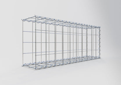 Gabião tipo 2 100 cm x 40 cm x 20 cm (C x A x P), malhagem 10 cm x 10 cm, espiral